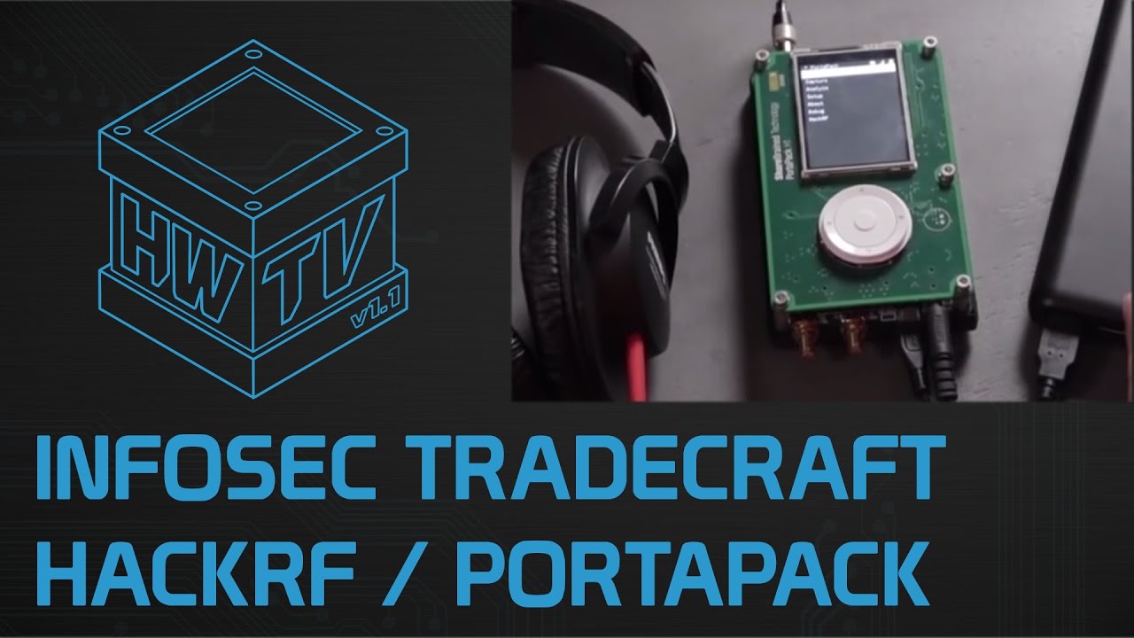 Finding RF Signals with the PortaPack and HackRF HackerWarehouse.TV