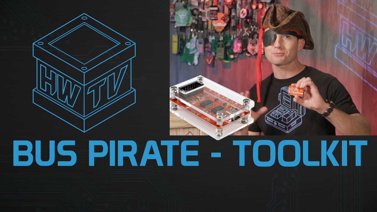 Bus Pirate Unboxing - HackerWarehouse.TV