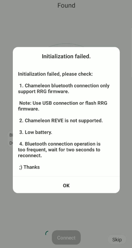 Chameleon Mini RevG RDV2 Setup in Android - Figure 3